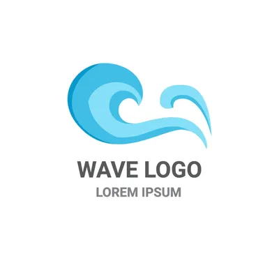 波のロゴ, logo, Logo, Logotype, Logo template