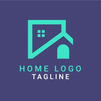 四角い不動産のロゴ, logo, Logo, Logotype, Logo template