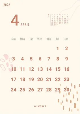 パステルカラーのカレンダー, pastel colour, pink, Fashionable, Calendar template