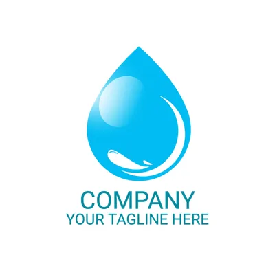 水滴のようなロゴ, logo, Logo, Logotype, Logo template