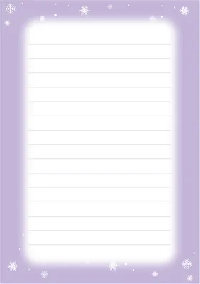 便箋（雪の結晶薄紫色フレーム）, fashionable, background, flame, Letter template