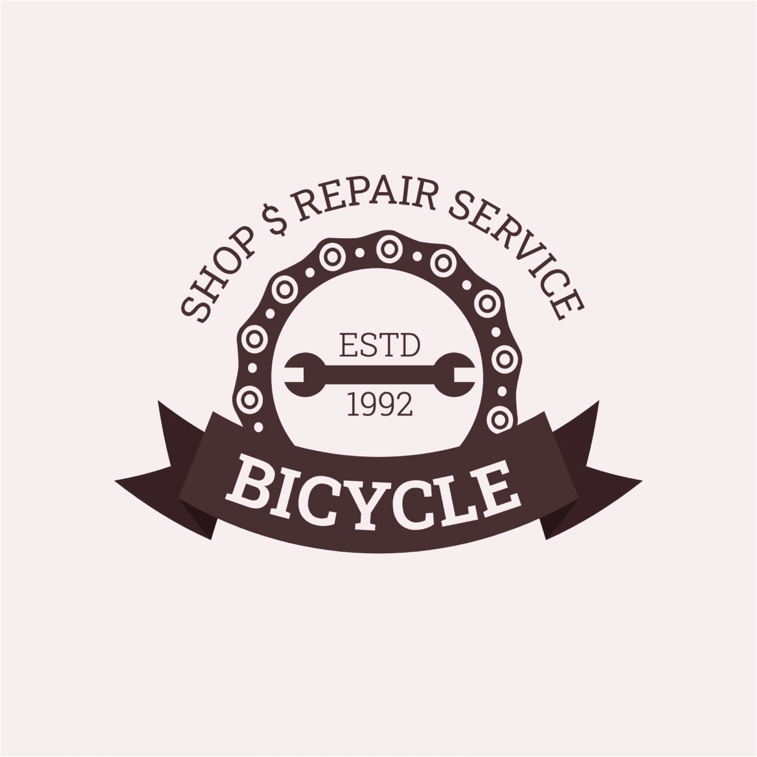 自転車チェーンのロゴ, ロゴ, ロゴマーク, ロゴタイプ, ロゴテンプレート