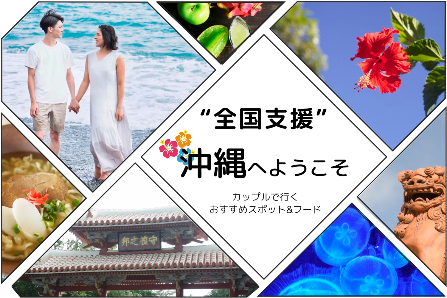 沖縄旅行写真の全国支援バナー, stay, day trip, travel agency, Banner template