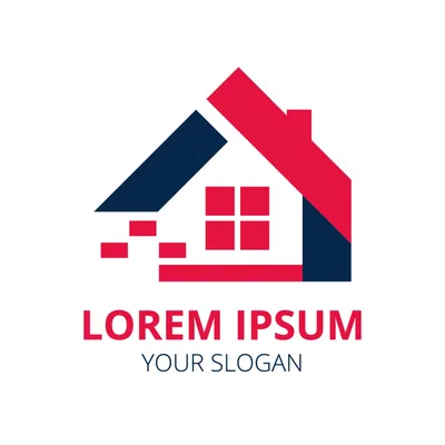 住宅のロゴ, logo, Logo, Logotype, Logo template