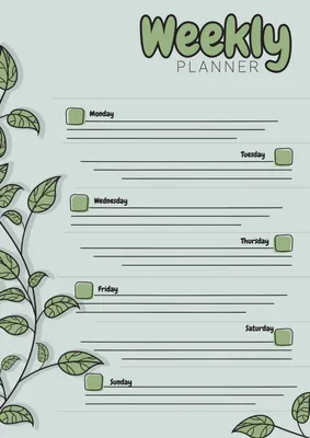 リーフのスケジュール表, schedule, plan, schedule, Planner template
