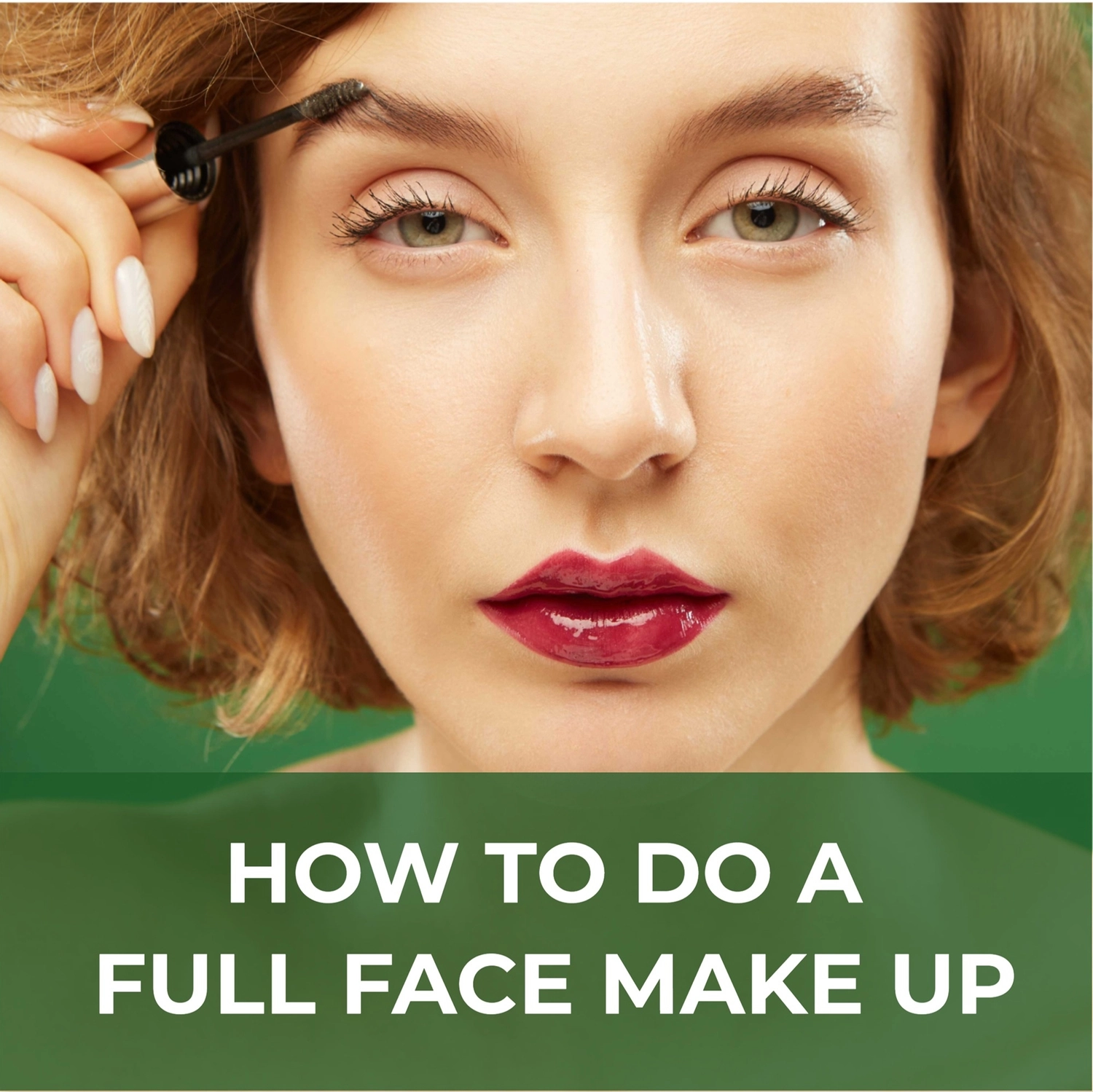 女性の化粧品, up, Photo, lipstick, Instagram Post template