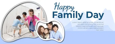 家族　サムネイル, background, image, Photo, Youtube Thumbnail template