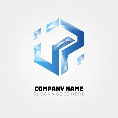 六角形のロゴ, logo, Logo, Logotype, Logo template