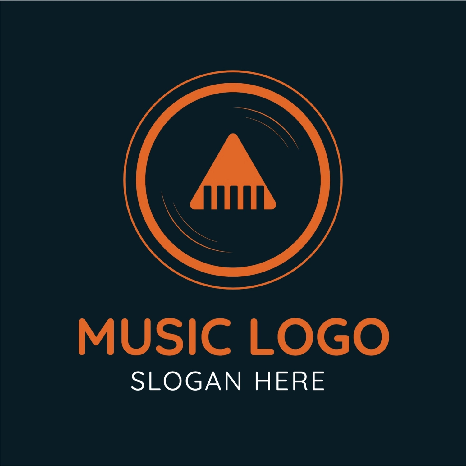 レコードのロゴ, イラスト, 作成, デザイン, ロゴテンプレート