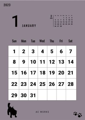 Calendar template 6696, Calendar, Calendar template