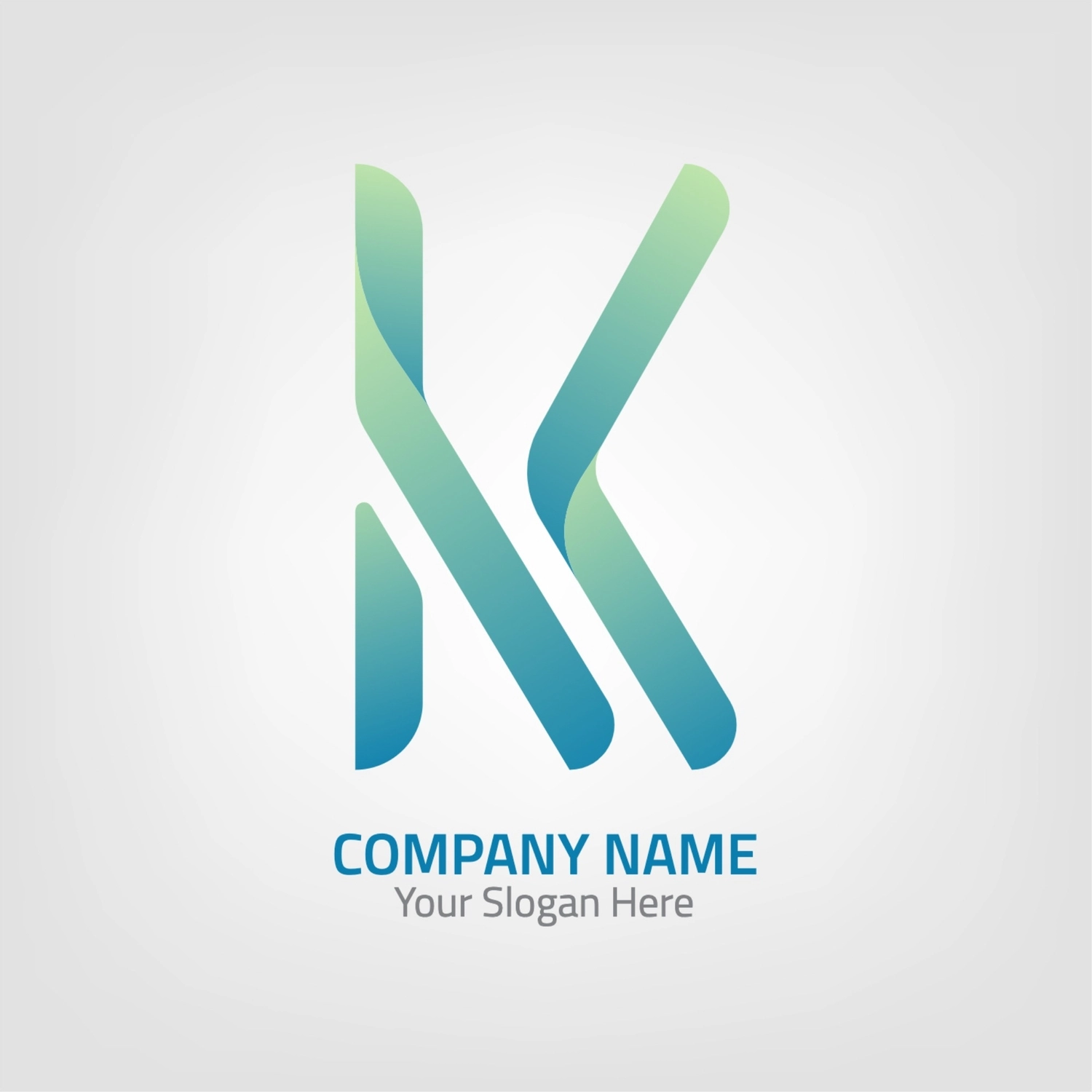 Kのロゴ, イニシャル, 作成, デザイン, ロゴテンプレート