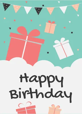 誕生日　プレゼントとフラグ, anniversary, Birthday party, birthday, Birthday Card template