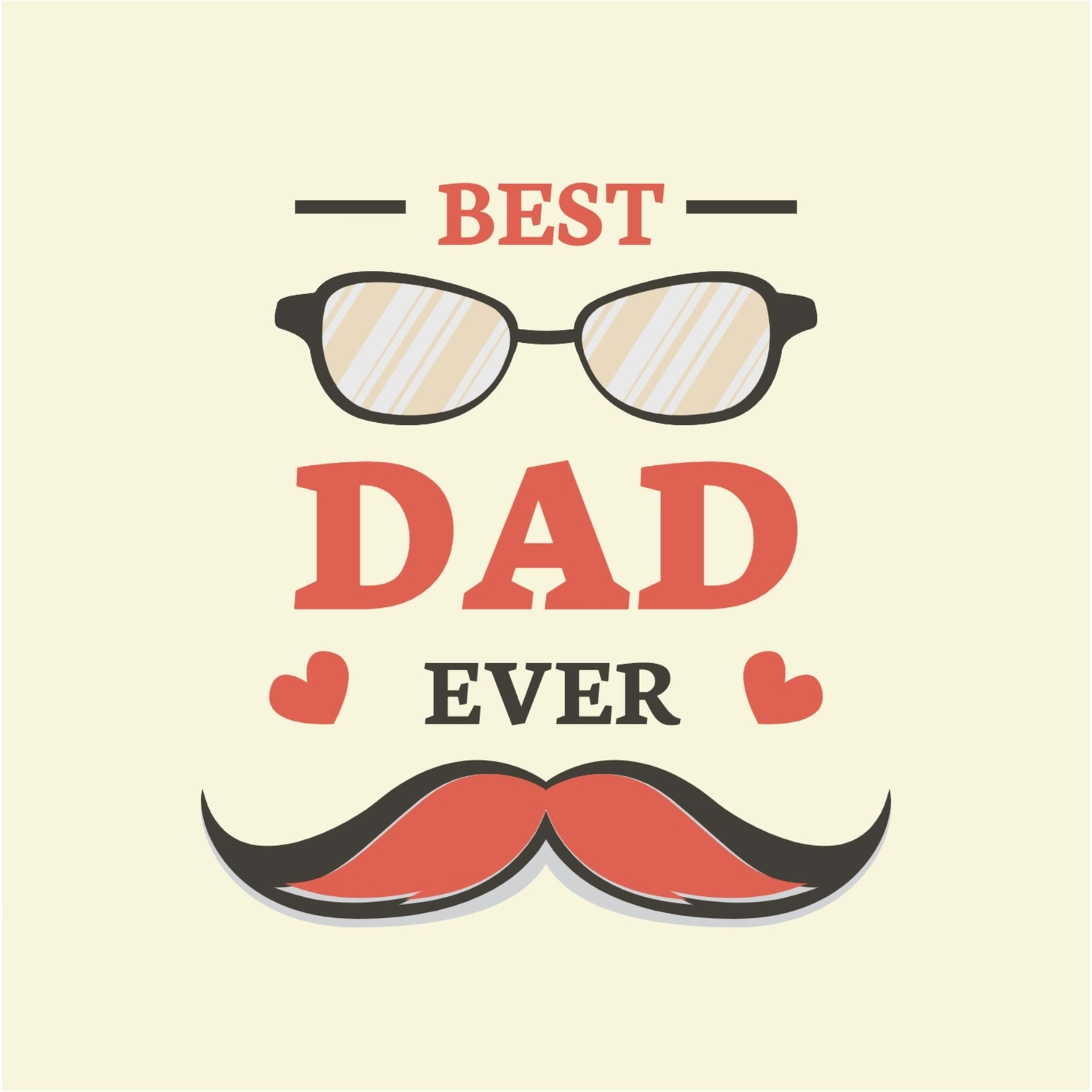 眼鏡と髭の父の日ロゴ, ロゴ, ロゴマーク, ロゴタイプ, ロゴテンプレート