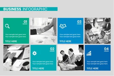 人物のビジネスインフォグラフィック, Infographic, template, Guidelines, Infographic template