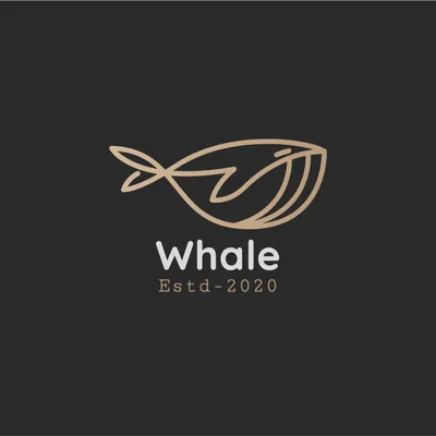 クジラのロゴ, logo, Logo, Logotype, Logo template