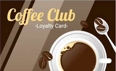 コーヒーショップ, coffee shop, coffee, Coffee beans, Shop Card template