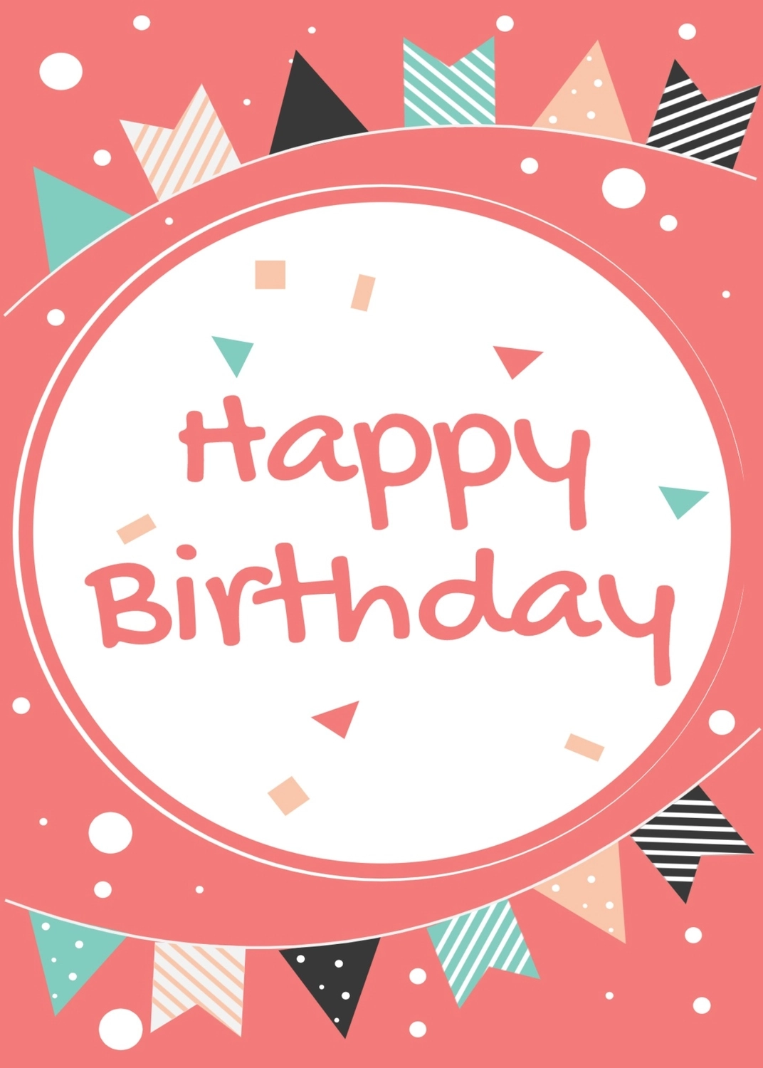 誕生日カード フラグ, unisex, birthday card, create, Birthday Card template