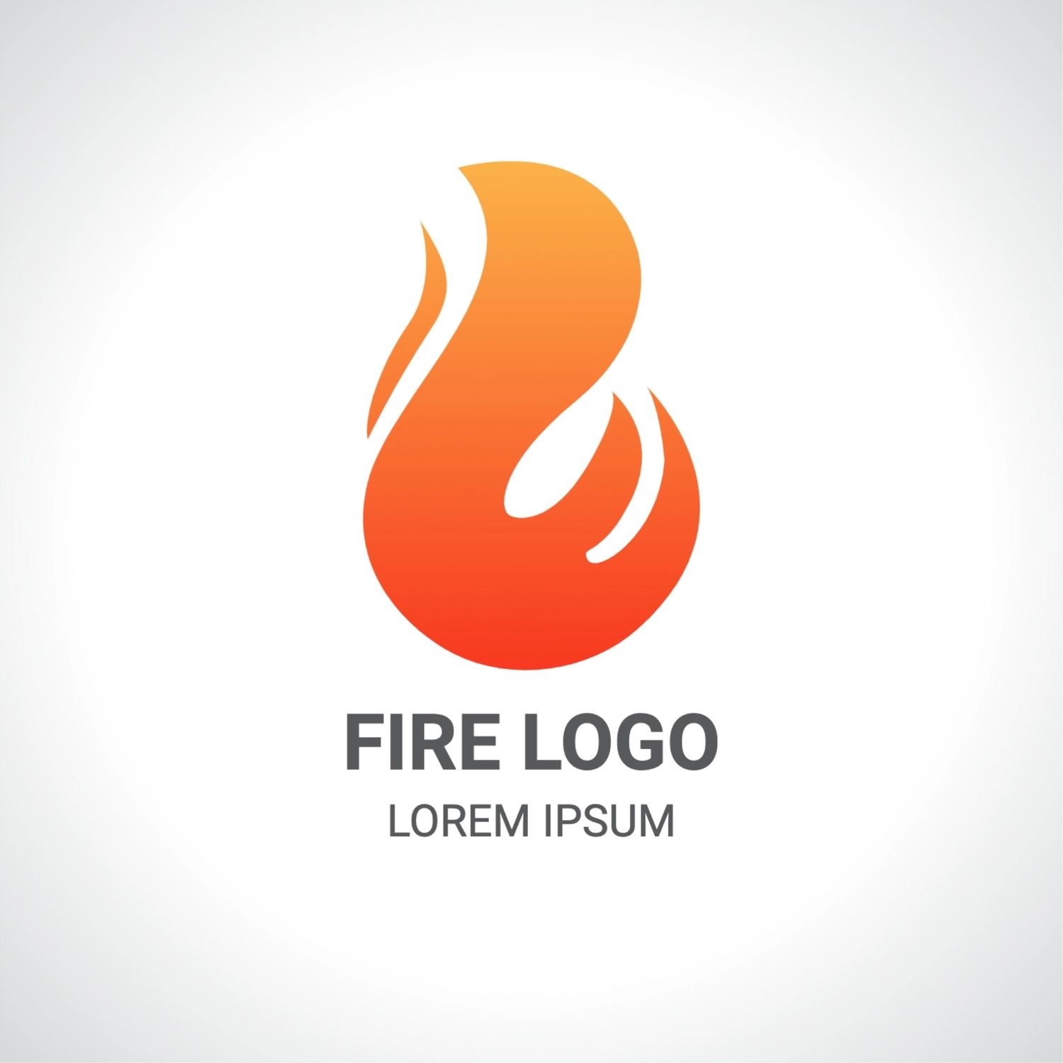 炎のロゴ, 抽象化, 作成, デザイン, ロゴテンプレート